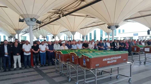 Ankara'da Bıçaklı Saldırı Sonrası Cenaze Töreni