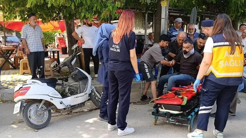 Bursa'da Motosiklet Kazası