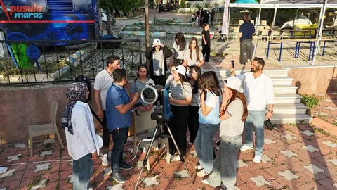 Ekinözü’nde Astronomi Şenliği Düzenlendi