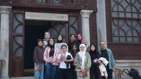 Kütahya'da Çocuklar Tarihi Mekânları Keşfetti