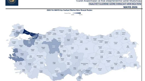 Yılın İlk 5 Ayında 21 İl 1 Milyar Dolar İhracat Yaptı