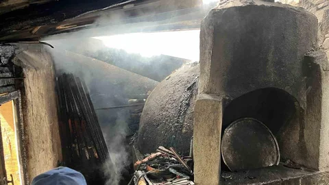 Bilecik'te Fırında Yangın Çıktı