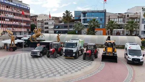 Menemen'de Araç Filosu Büyüyor