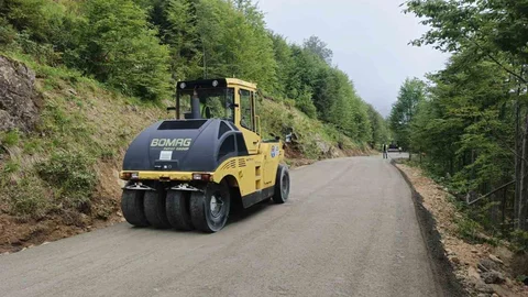 Trabzon'da Yayla Yollarında Çalışmalar Sürüyor