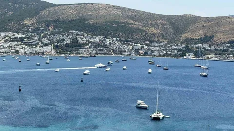 Bodrum'da Yat Yoğunluğu Artıyor