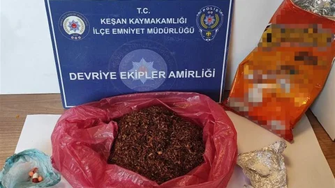 Edirne'de Uyuşturucu Operasyonu
