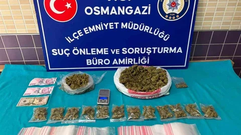 Bursa'da Uyuşturucu Operasyonu