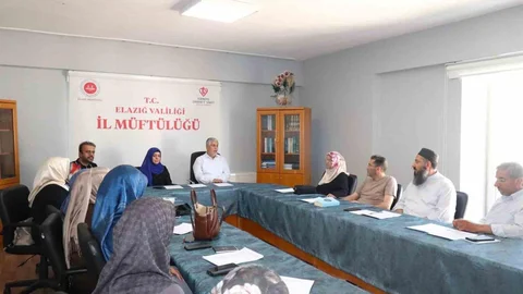 Elazığ'da Manevi Rehberlik Faaliyetleri Değerlendirildi