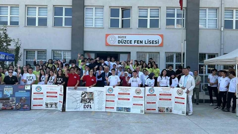 Düzce'de Bilim ve Sanat Projeleri Sergilendi