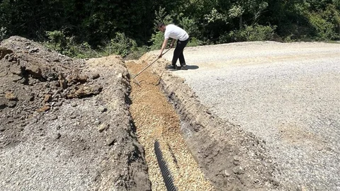 Kaynaşlı Sazköy'de Altyapı Güçlendirildi
