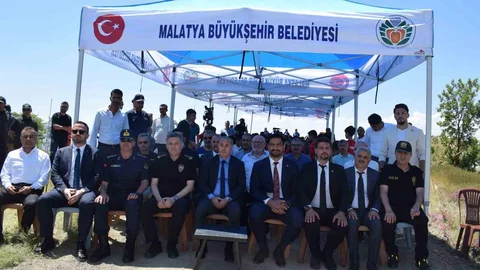 Malatya'da Güreş Ormanı Açıldı