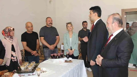 Beylikova'da Kursiyerler Belgelerini Aldı