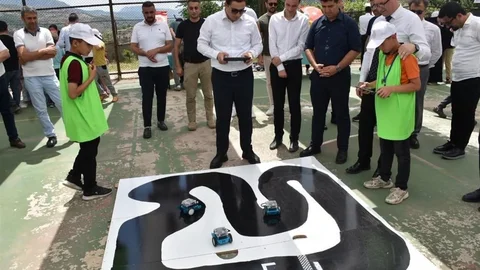 Sason'da Robotik Teknoloji Sergisi Açıldı