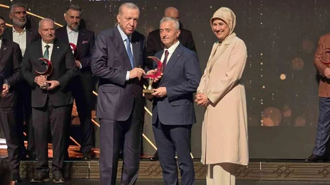 Cumhurbaşkanı Erdoğan'dan Gaziantep'e Ödül