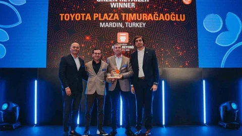 Toyota Plaza Timurağaoğlu Avrupa'dan Ödül Aldı