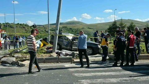 Kayseri'de Trafik Kazası