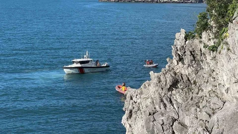 Zonguldak'ta Balık Tutarken Denize Düştü