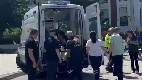 Düzce'de Otomobil ve Motosiklet Çarpıştı