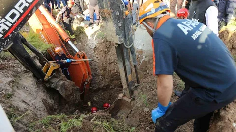 Kastamonu'da İşçi Toprak Altında Kaldı