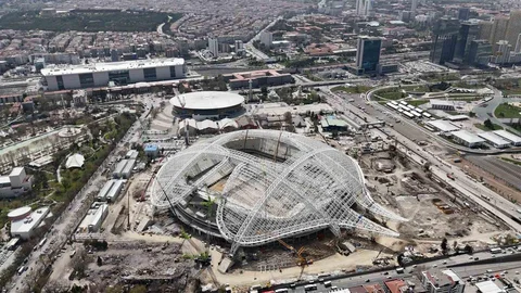Ankara'nın Yeni Stadyumu Tamamlanıyor