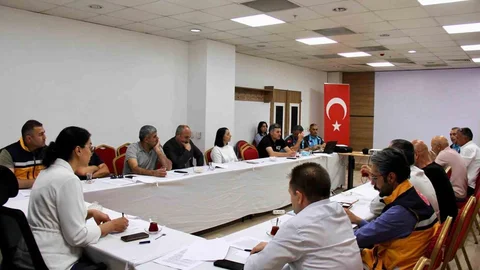 Erzincan'da Sağlık Afet Planı Toplantısı