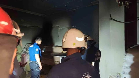Van'da Fırın Yangını Meydana Geldi