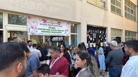 Siverek’te Ruh Sağlığı Hastalarının Ürünleri Sergilendi