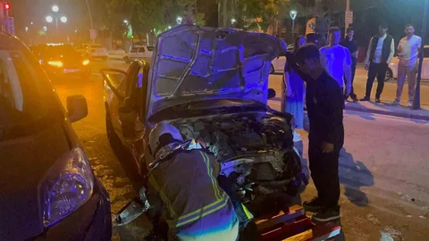 Karaman'da Pikap Kazası