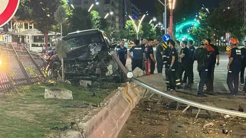 Batman'da Trafik Kazası Meydana Geldi