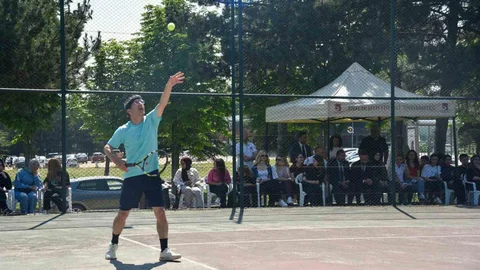 Bilecik'te İlk Tenis Turnuvası Yapıldı