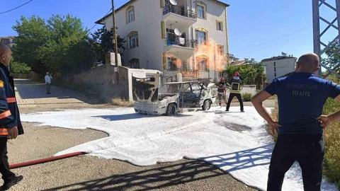Elazığ'da Yangın Paniği