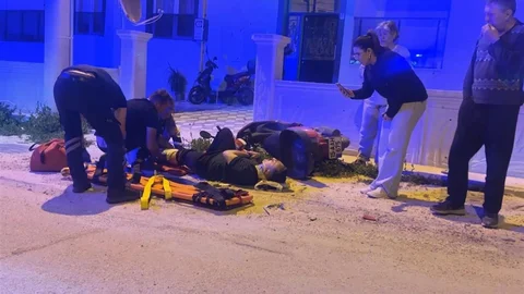 Burdur'da Motosiklet Kazası