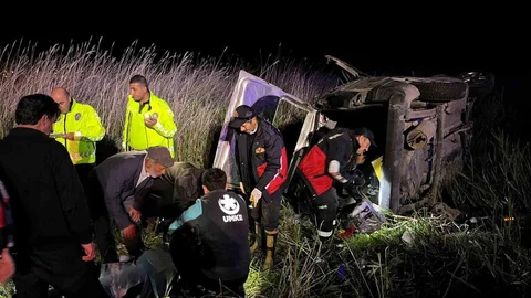 Van'da Trafik Kazası Meydana Geldi