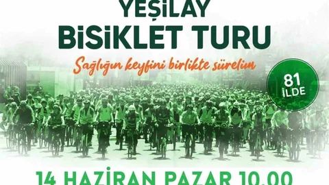 Malatya'da 13. Yeşilay Bisiklet Turu Düzenlenecek