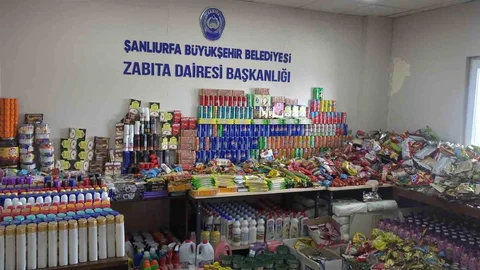 Şanlıurfa'da Tarihi Geçmiş Ürünlere El Konuldu