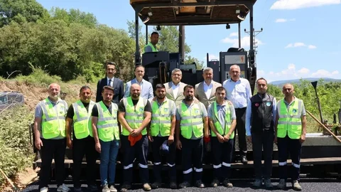 Sinop'ta Asfalt Sezonu Açıldı