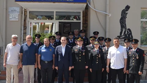 Bayındır'da Jandarma Kuruluş Yıl Dönümü Ziyareti