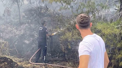 Antalya'da Orman Yangını Kontrol Altına Alındı