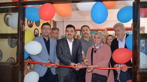 Türkeli’de Kursiyer Eserleri Sergilendi