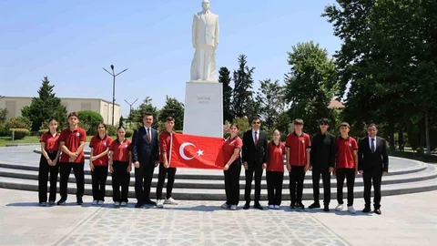 Çameli Heyeti Azerbaycan'da Temaslarda Bulundu