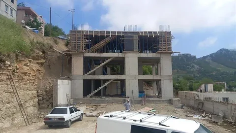 Kahramanmaraş’ta İnşaat Kazası