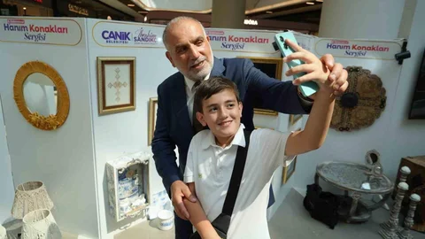 Canik'te Geleneksel Sergi Açıldı