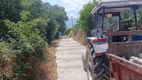 Bozdoğan'da Parke Taşı Çalışmaları Başladı