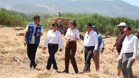 Muğla'da Üreticilere Destek Sağlandı