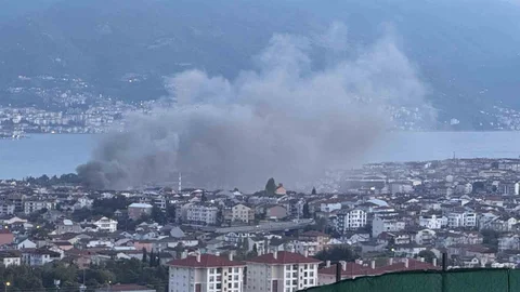 Kocaeli'de Gecekondu Yangını Paniğe Neden Oldu