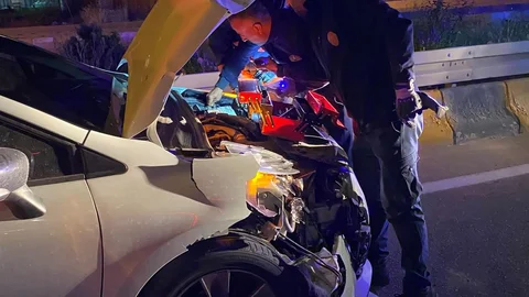 Van'da Gece Trafik Kazası