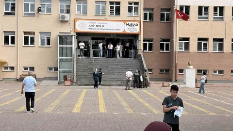 Kayseri'de LGS Sınavı Gerçekleşti