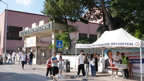 Denizli'de LGS'ye Destek Hizmeti