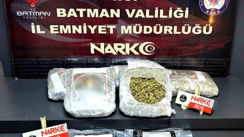 Batman’da Uyuşturucu Operasyonu
