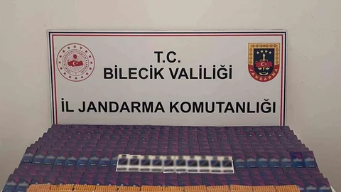 Bilecik'te Kaçak Doldurulmuş Makaron Ele Geçirildi
